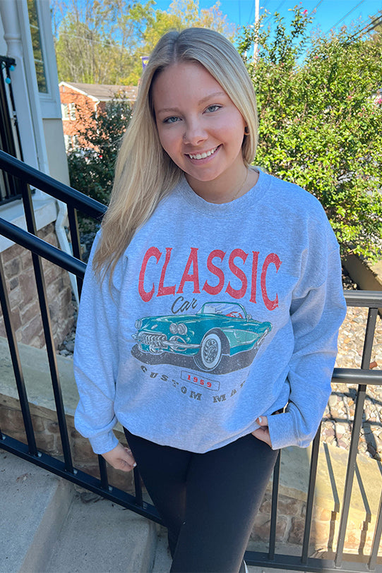 Vintage Car Crewneck