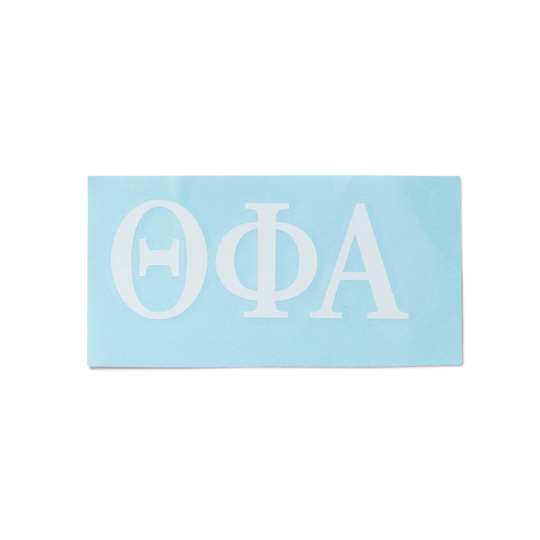 Sorority Car Decal