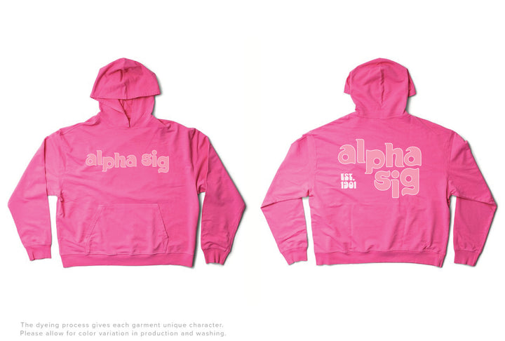 Ultra Pink Groovy Matching Set Lightweight Hoodie - 2XL