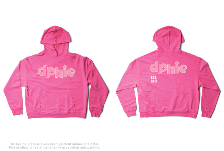 Ultra Pink Groovy Matching Set Lightweight Hoodie