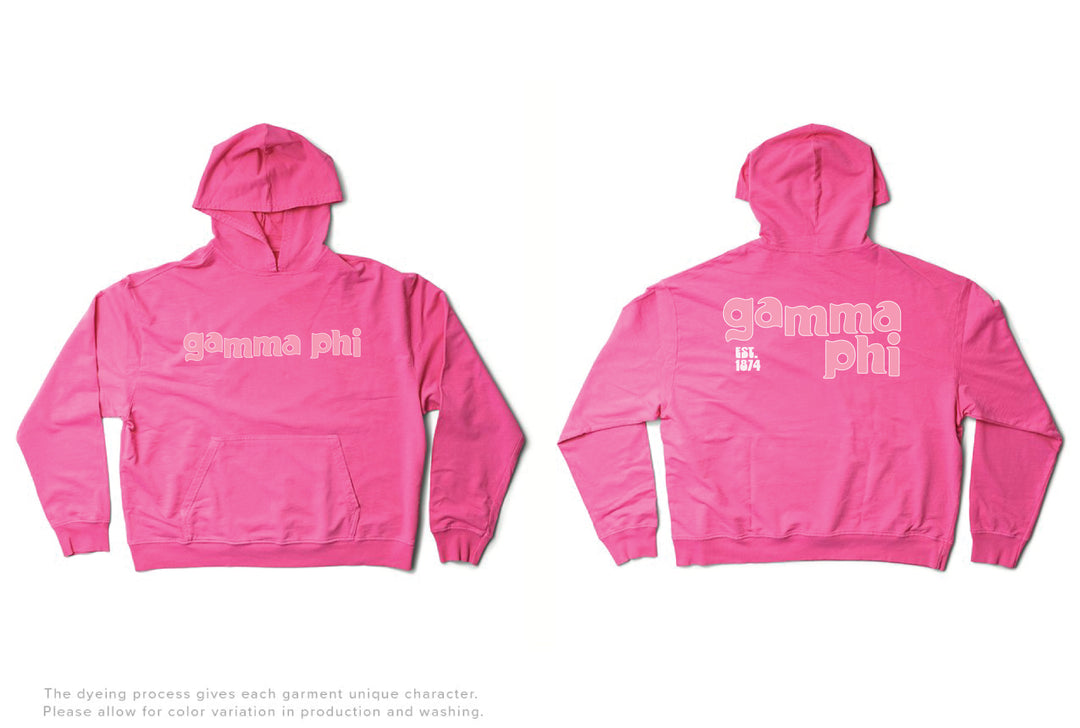 Ultra Pink Groovy Matching Set Lightweight Hoodie - 2XL