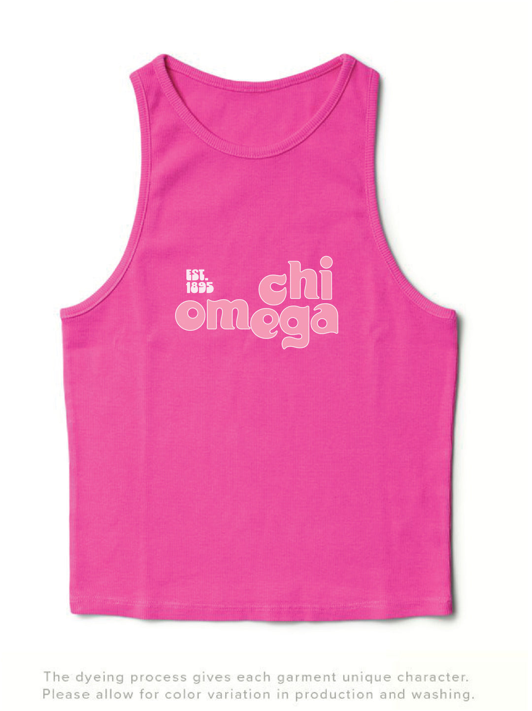 Ultra Pink Groovy Matching Set Tank