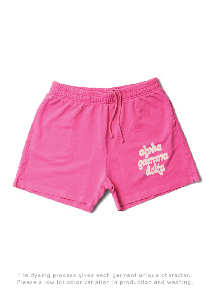 Ultra Pink Strangers to Sisters Matching Set Shorts - 2XL