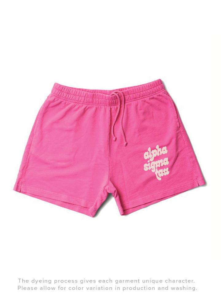 Ultra Pink Strangers to Sisters Matching Set Shorts - 2XL