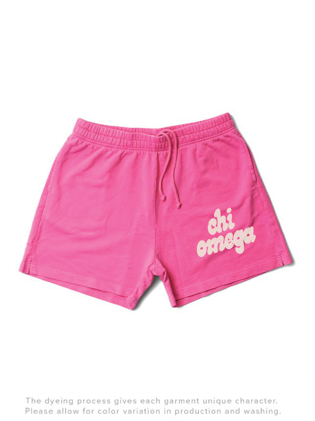 Ultra Pink Strangers to Sisters Matching Set Shorts