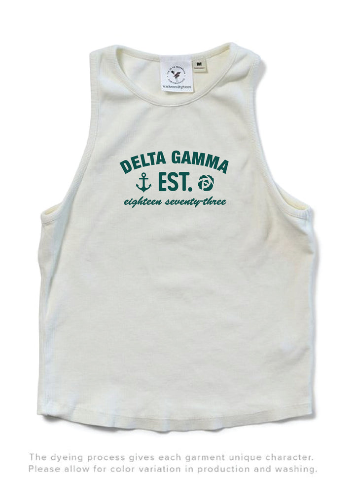 Vanilla Ice Est Year Matching Set Sorority Tank