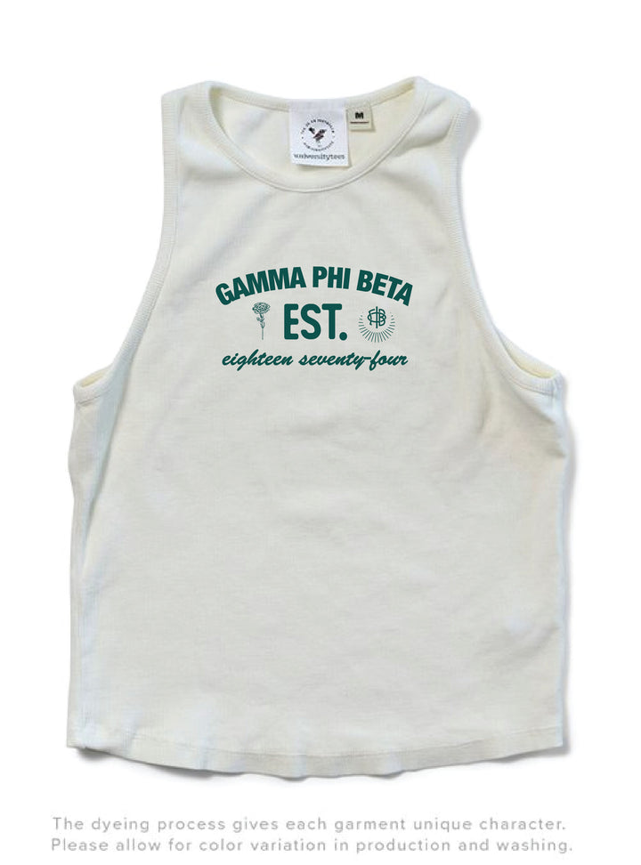Vanilla Ice Est Year Matching Set Sorority Tank