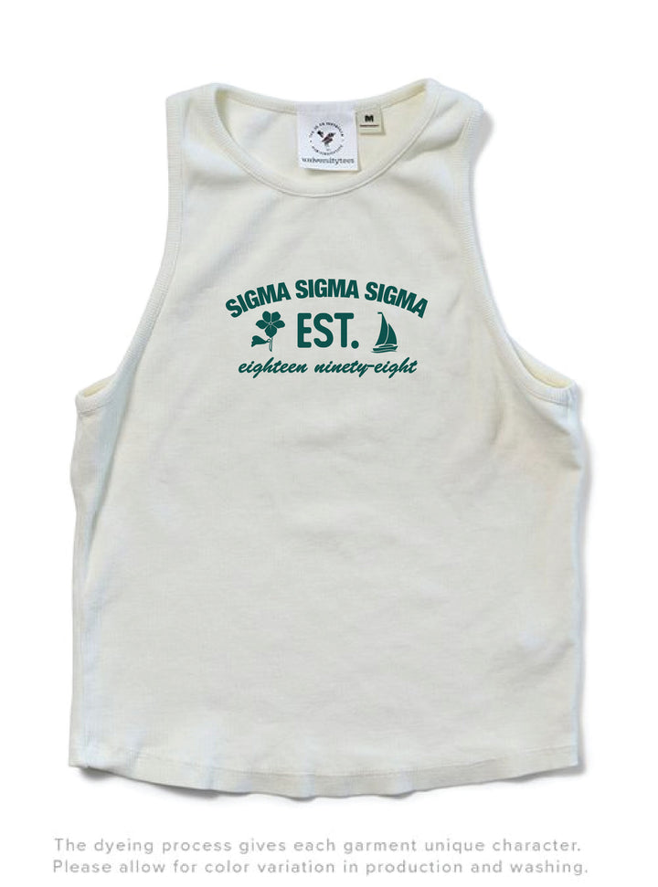 Vanilla Ice Est Year Matching Set Sorority Tank