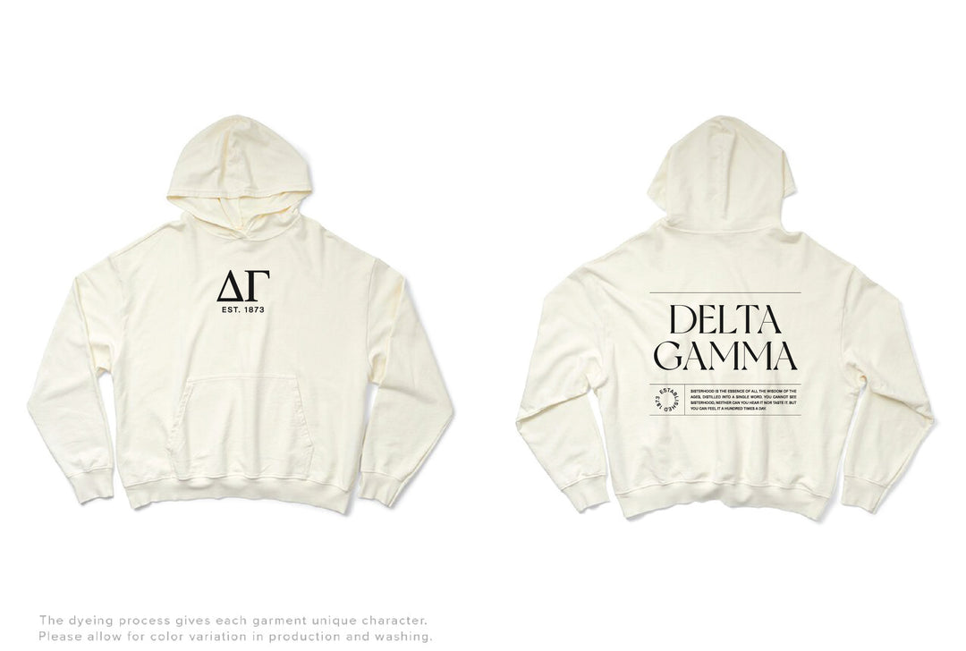 Vanilla Ice Sisterhood Matching Set Light Weight Sorority Hoodie