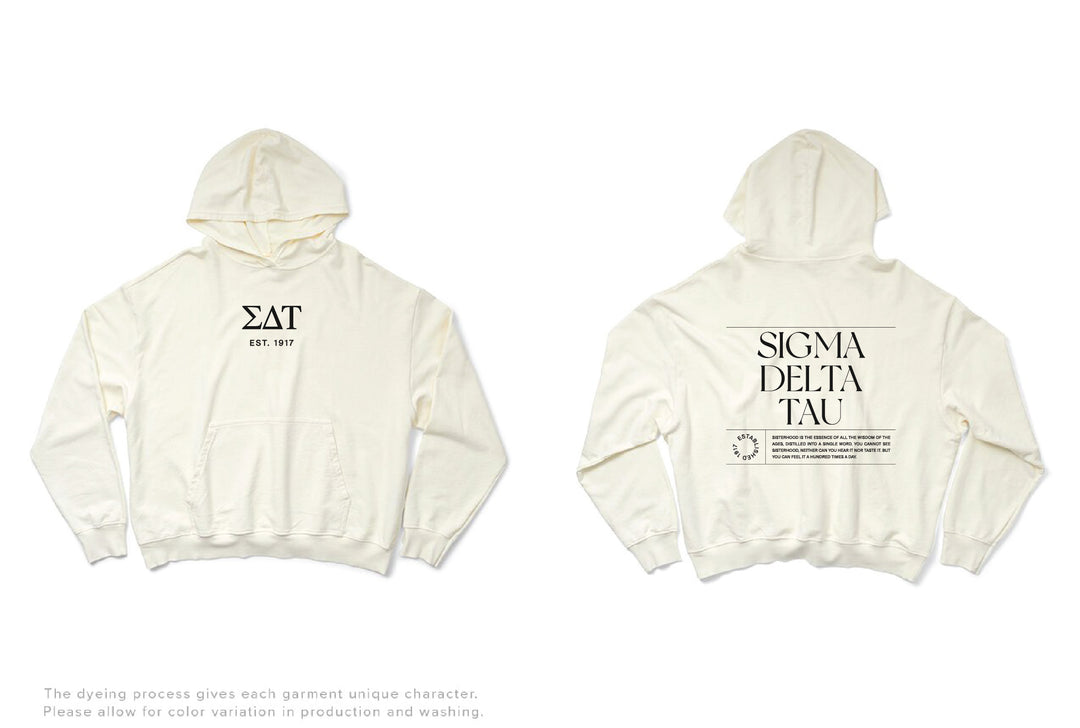 Vanilla Ice Sisterhood Matching Set Light Weight Sorority Hoodie