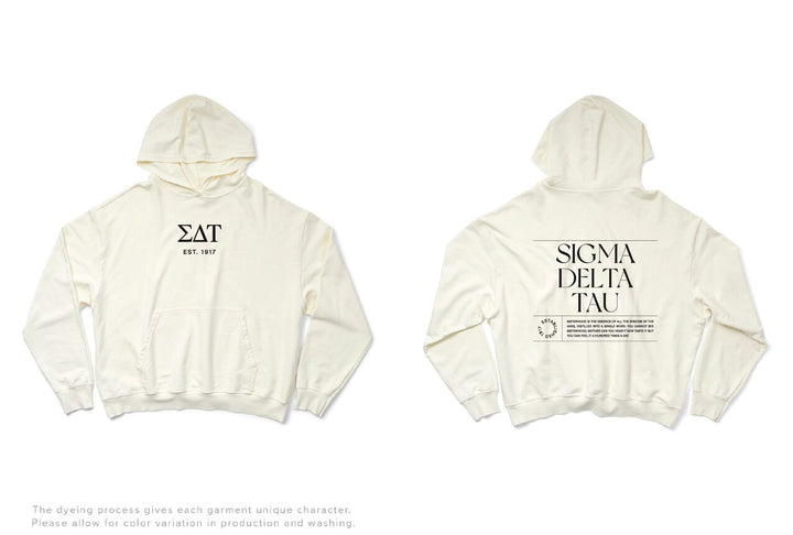 Vanilla Ice Sisterhood Matching Set Light Weight Sorority Hoodie