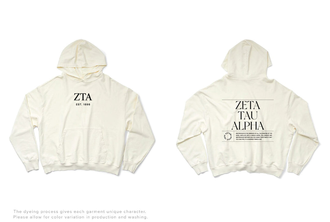 Vanilla Ice Sisterhood Matching Set Light Weight Sorority Hoodie