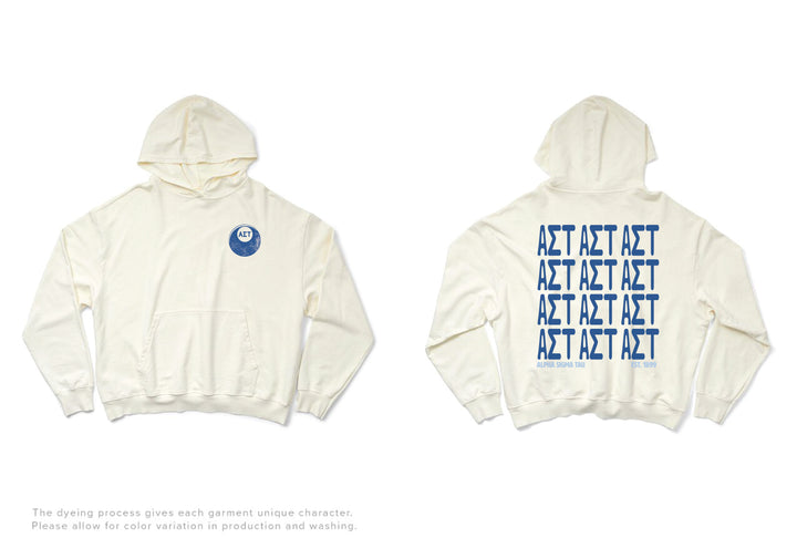 Vanilla Ice Stacked Matching Set Light Weight Sorority Hoodie