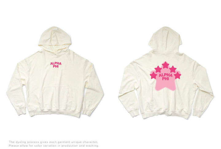 Vanilla Ice Pink Star Matching Set Light Weight Hoodie