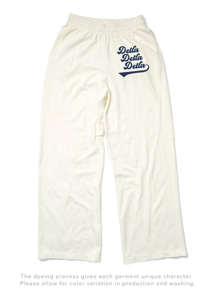 Vanilla Ice Varsity Light Weight Sorority Wide Leg Pants - 2XL