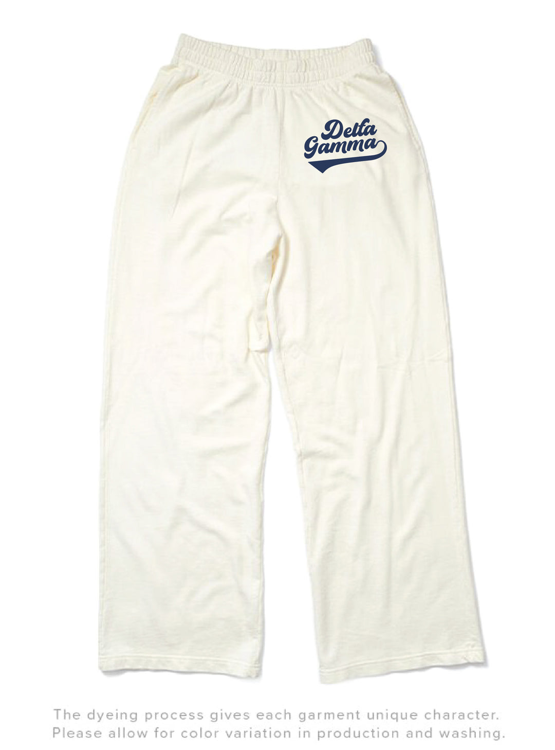 Vanilla Ice Varsity Light Weight Sorority Wide Leg Pants