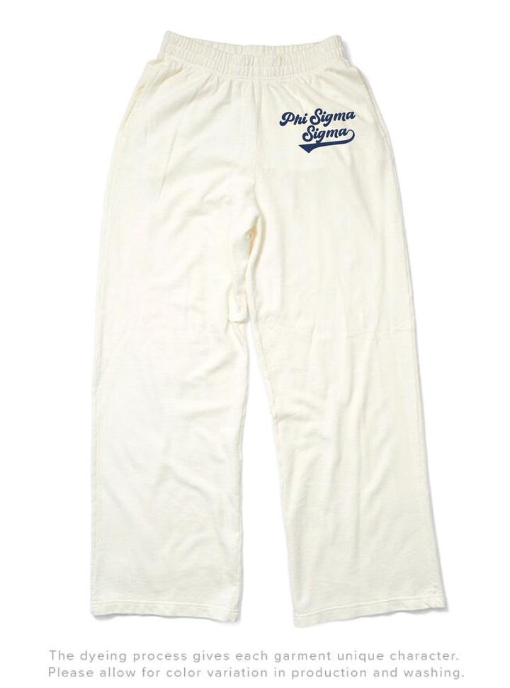 Vanilla Ice Varsity Light Weight Sorority Wide Leg Pants