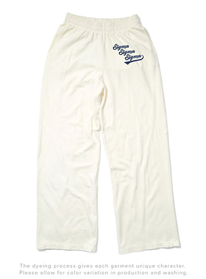 Vanilla Ice Varsity Light Weight Sorority Wide Leg Pants - 2XL