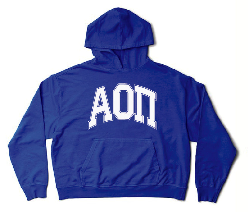 Varsity Blue Greek Matching Set Lightweight Hoodie