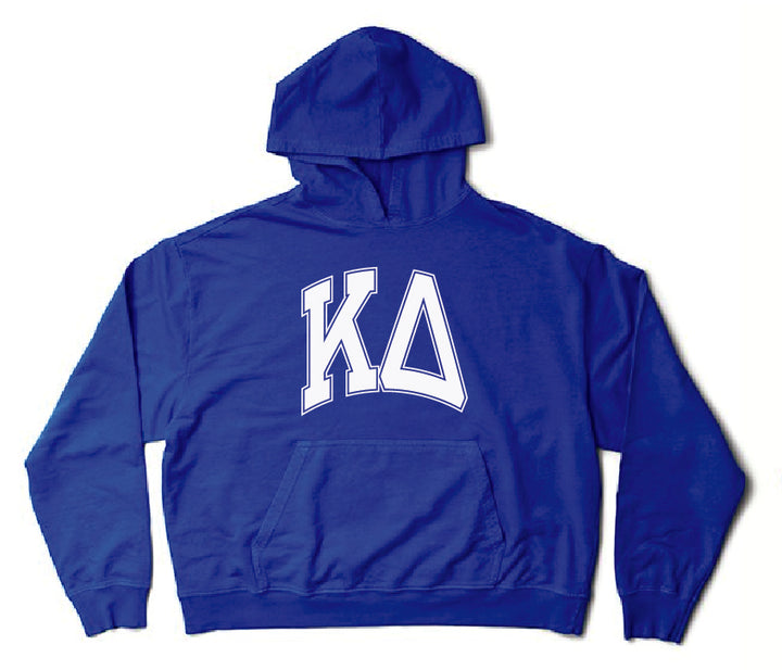 Varsity Blue Greek Matching Set Lightweight Hoodie - 2XL