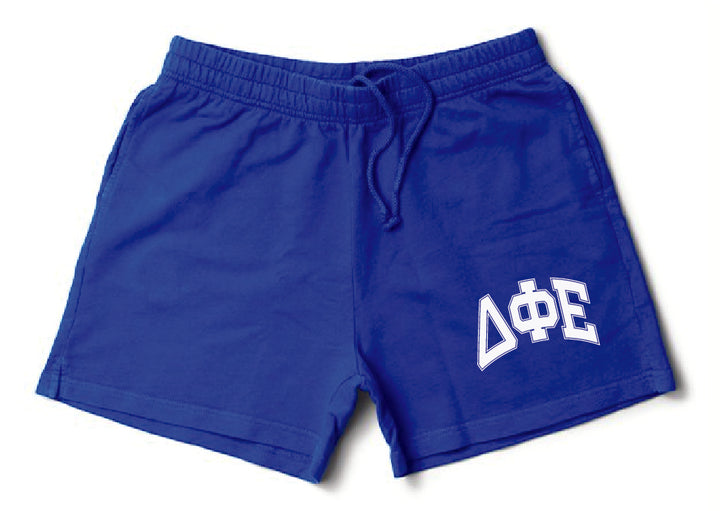 Varsity Blue Greek Matching Set Shorts - 2XL