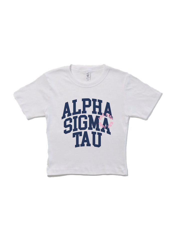 Varsity Sorority Baby Tee