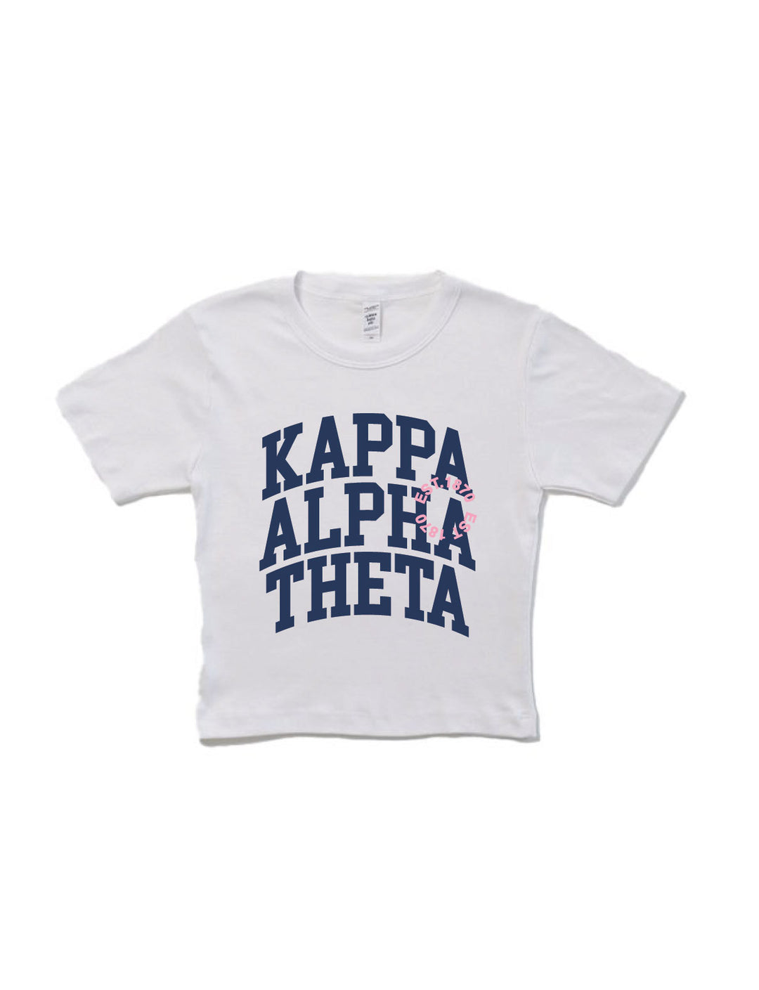 Varsity Sorority Baby Tee