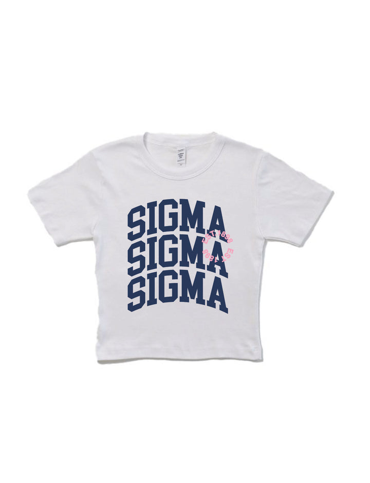 Varsity Sorority Baby Tee