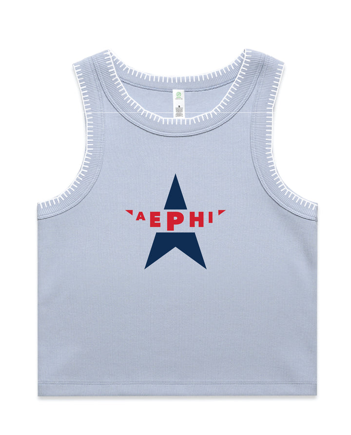 Varsity Star Sorority Stitch Tank