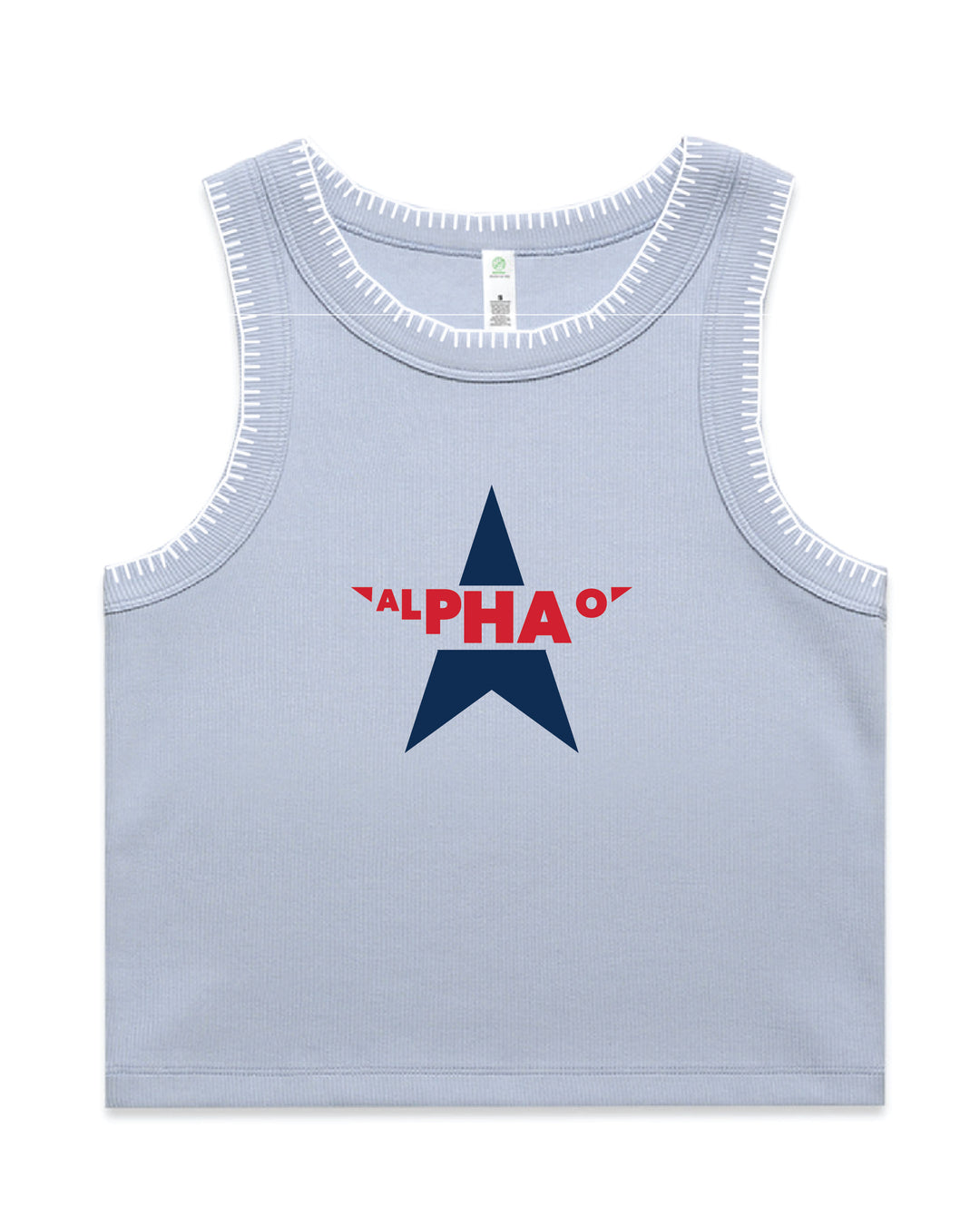 Varsity Star Sorority Stitch Tank