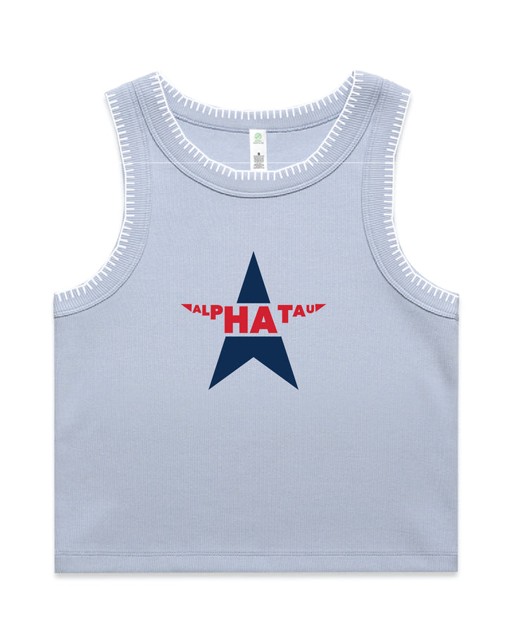 Varsity Star Sorority Stitch Tank