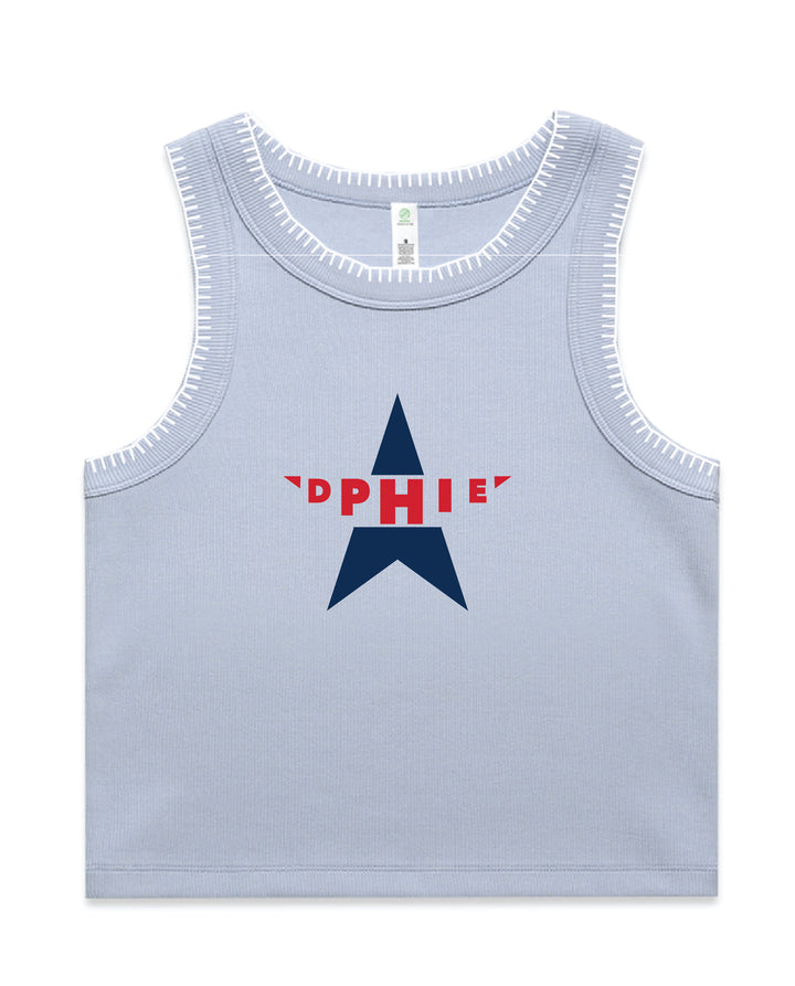 Varsity Star Sorority Stitch Tank