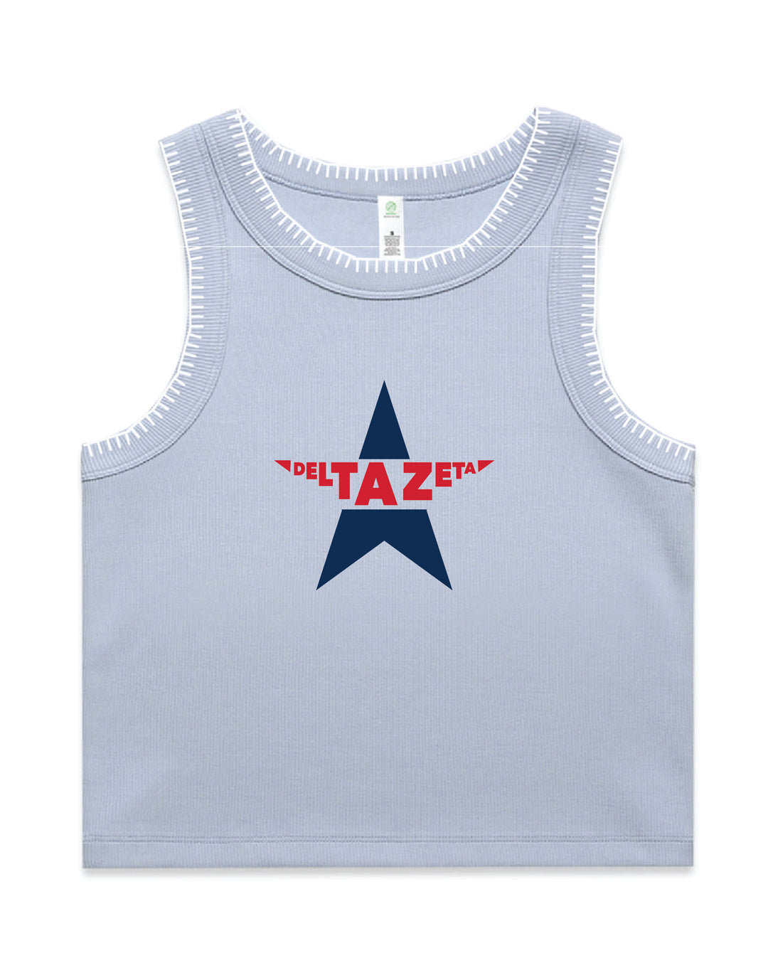 Varsity Star Sorority Stitch Tank