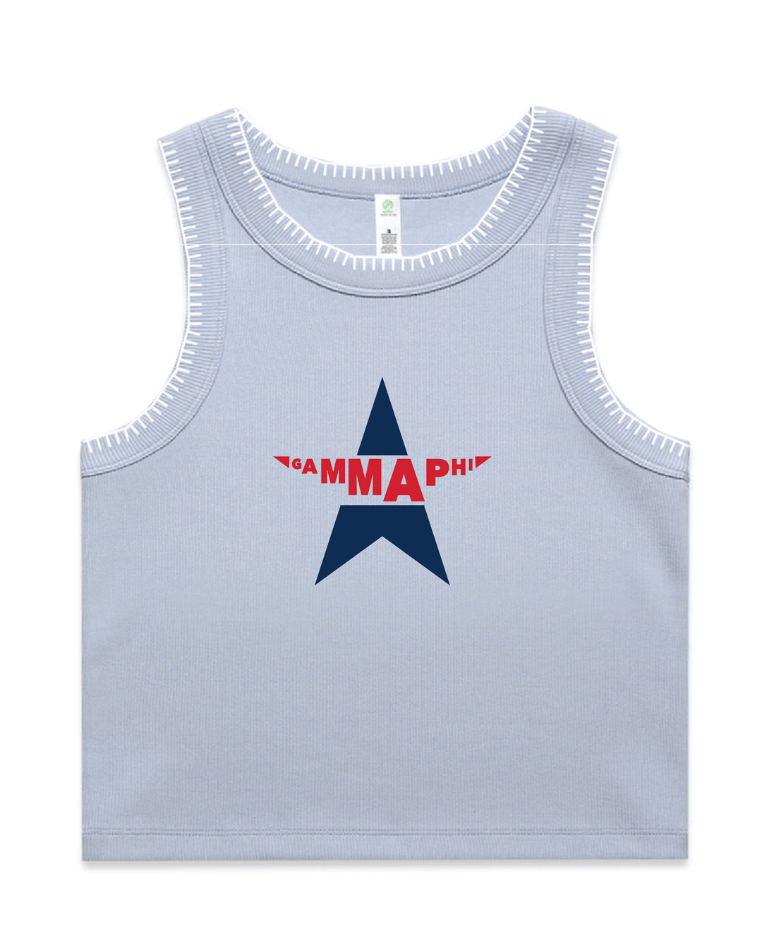 Varsity Star Sorority Stitch Tank