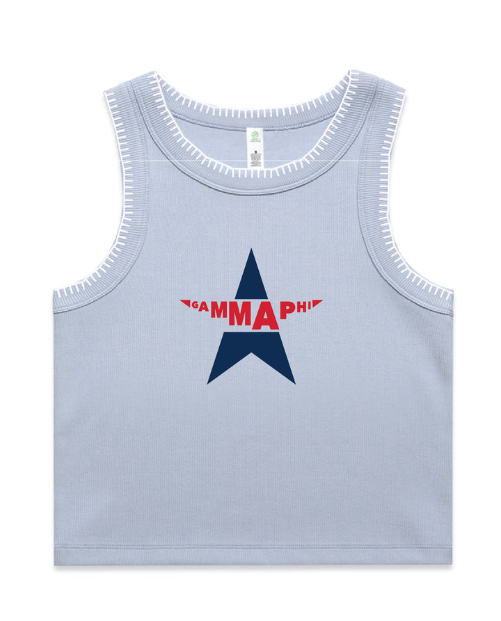 Varsity Star Sorority Stitch Tank