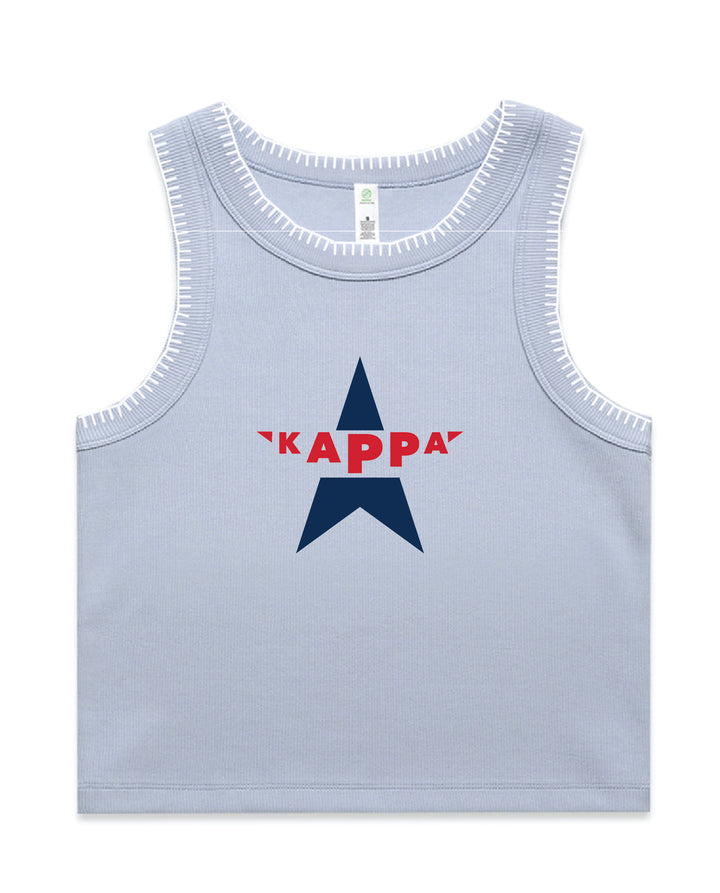 Varsity Star Sorority Stitch Tank