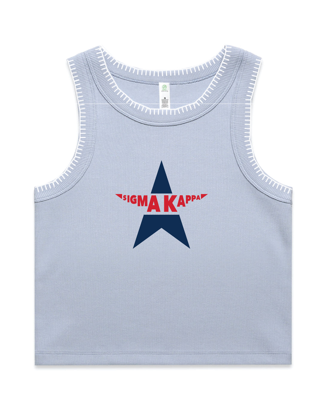 Varsity Star Sorority Stitch Tank