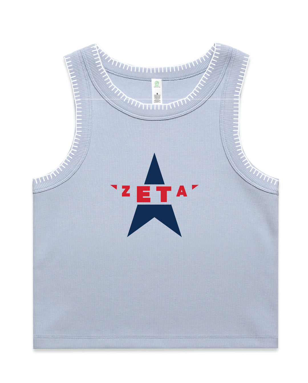 Varsity Star Sorority Stitch Tank