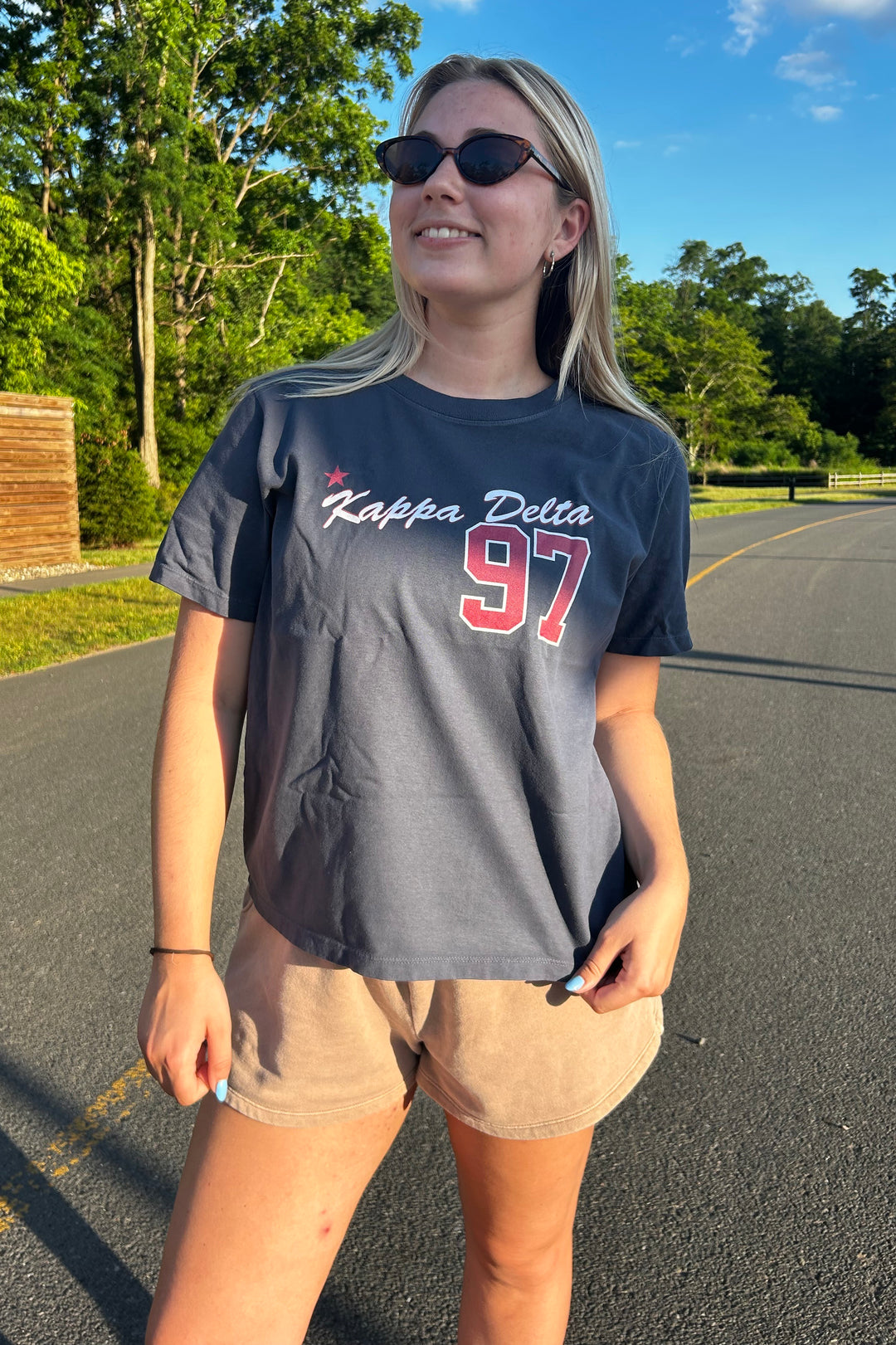 Varsity Vintage Sorority Tee