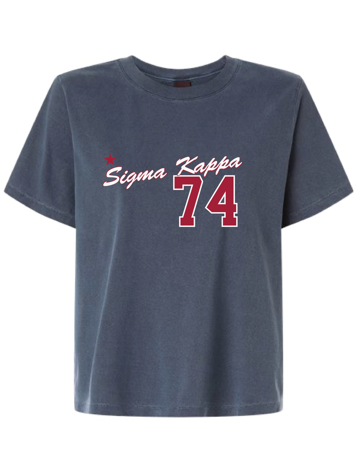 Varsity Vintage Sorority Tee