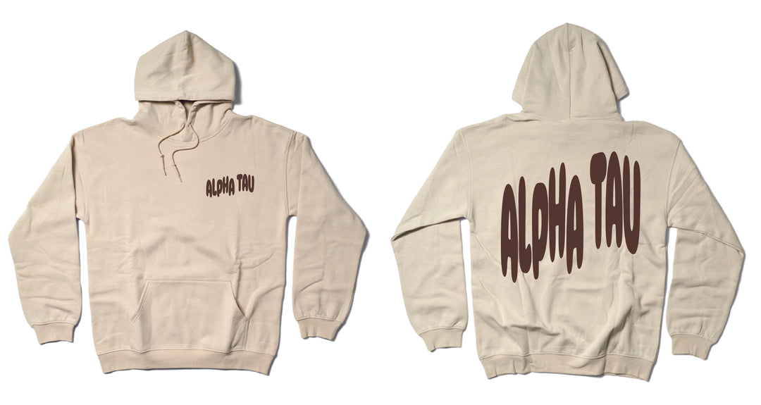 Wavy Tone On Tone Sorority Hoodie