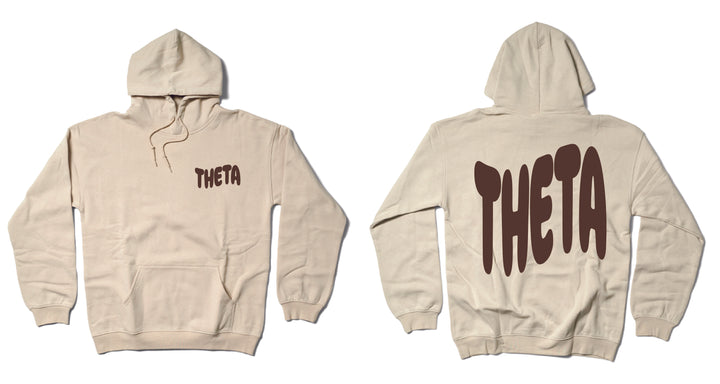 Wavy Tone On Tone Sorority Hoodie