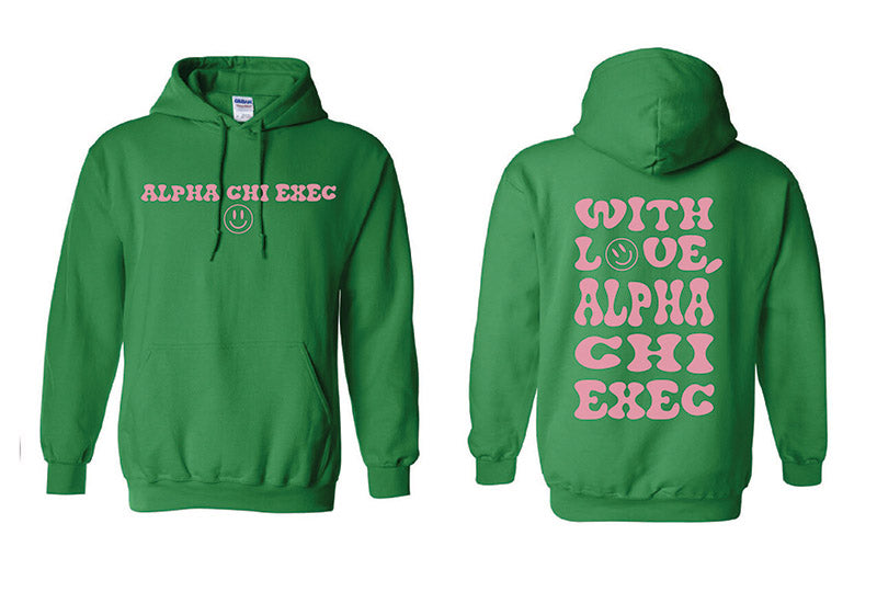 With Love Sorority Exec Hoodie