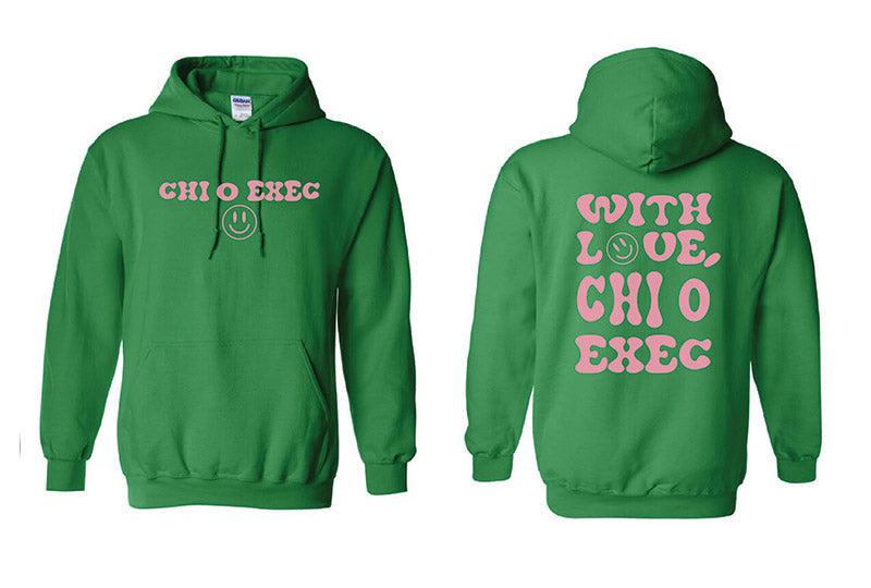 With Love Sorority Exec Hoodie