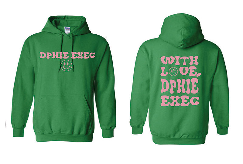 With Love Sorority Exec Hoodie