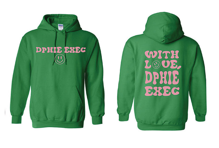 With Love Sorority Exec Hoodie