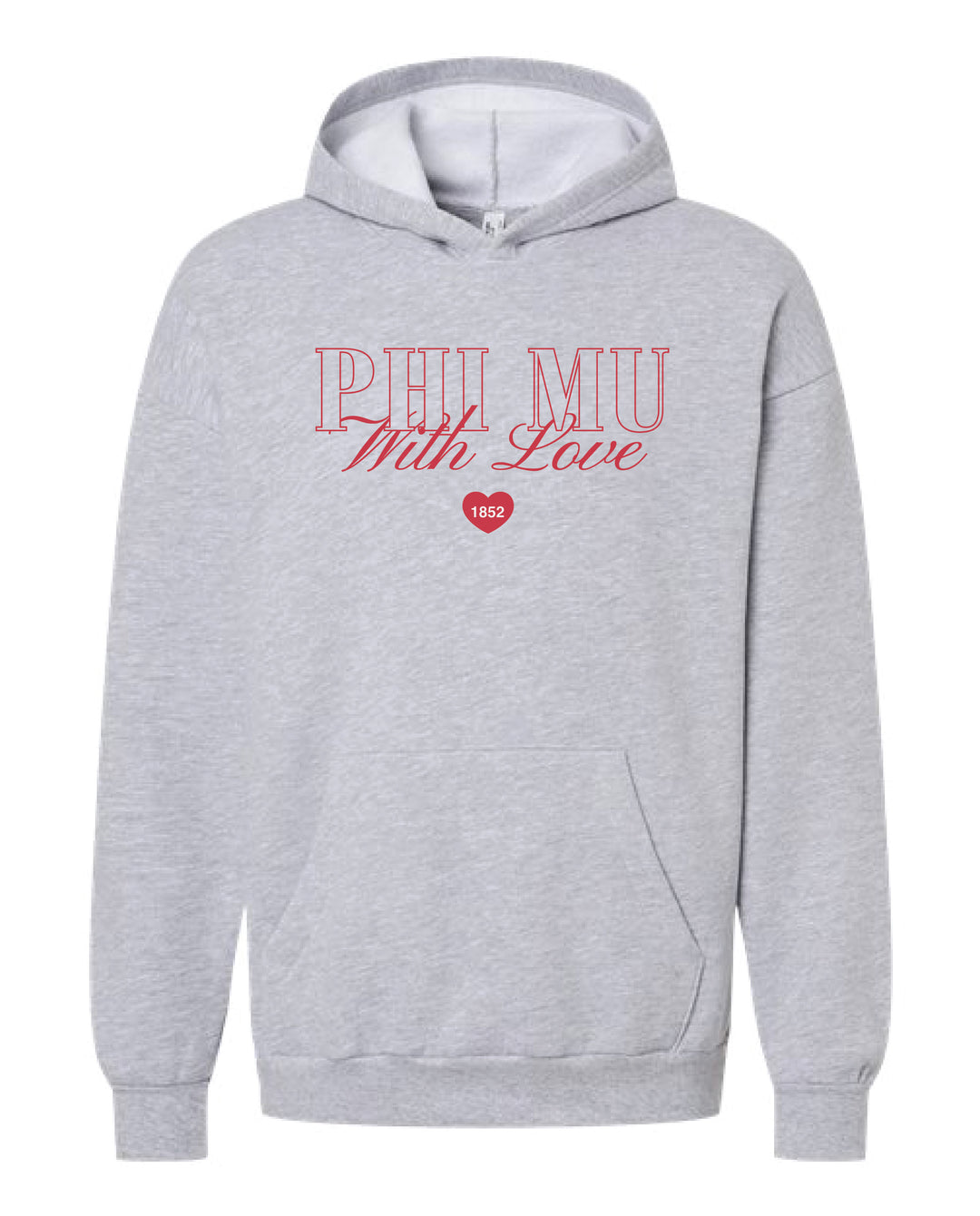 With Love Embroidered Sorority Hoodie