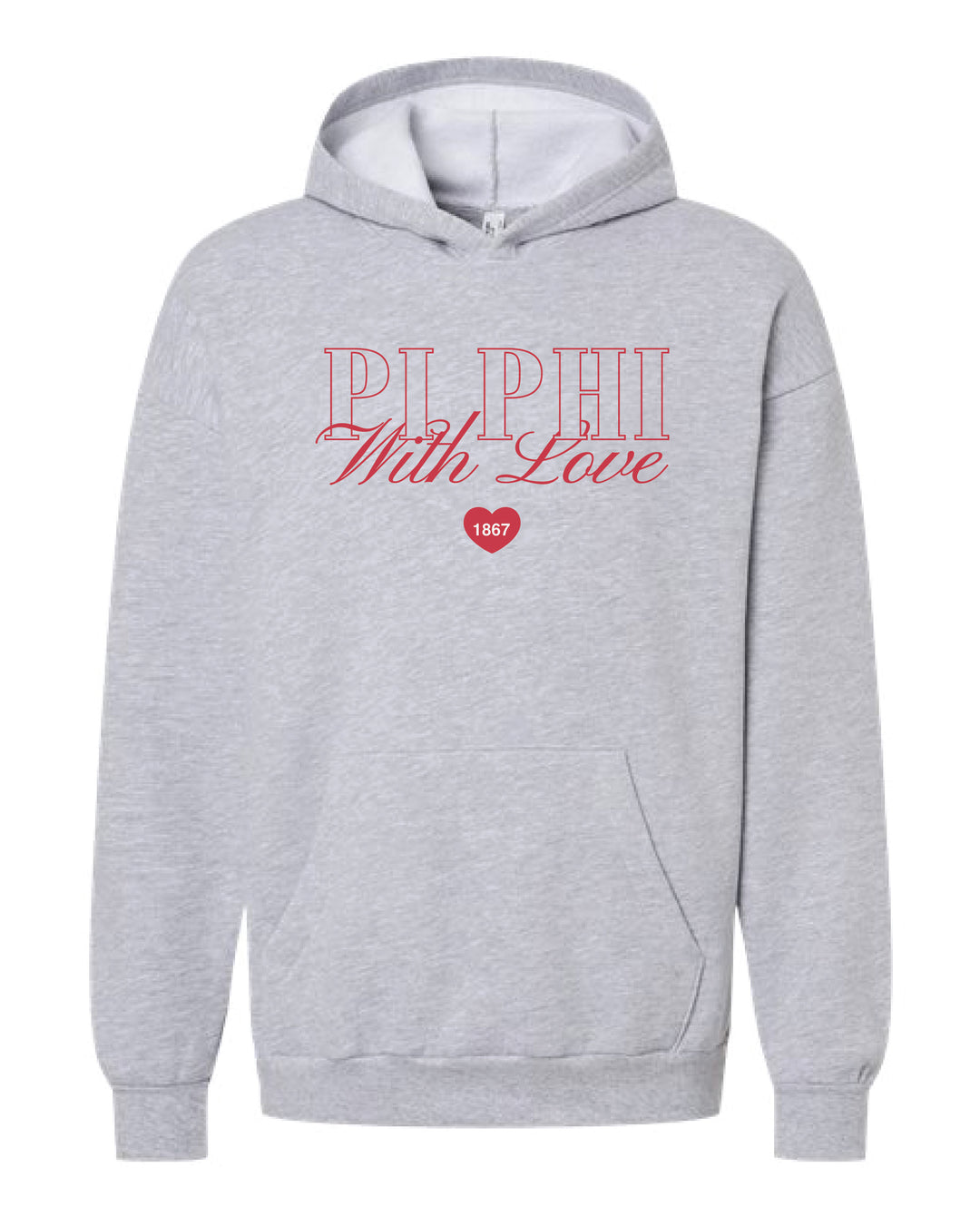 With Love Embroidered Sorority Hoodie