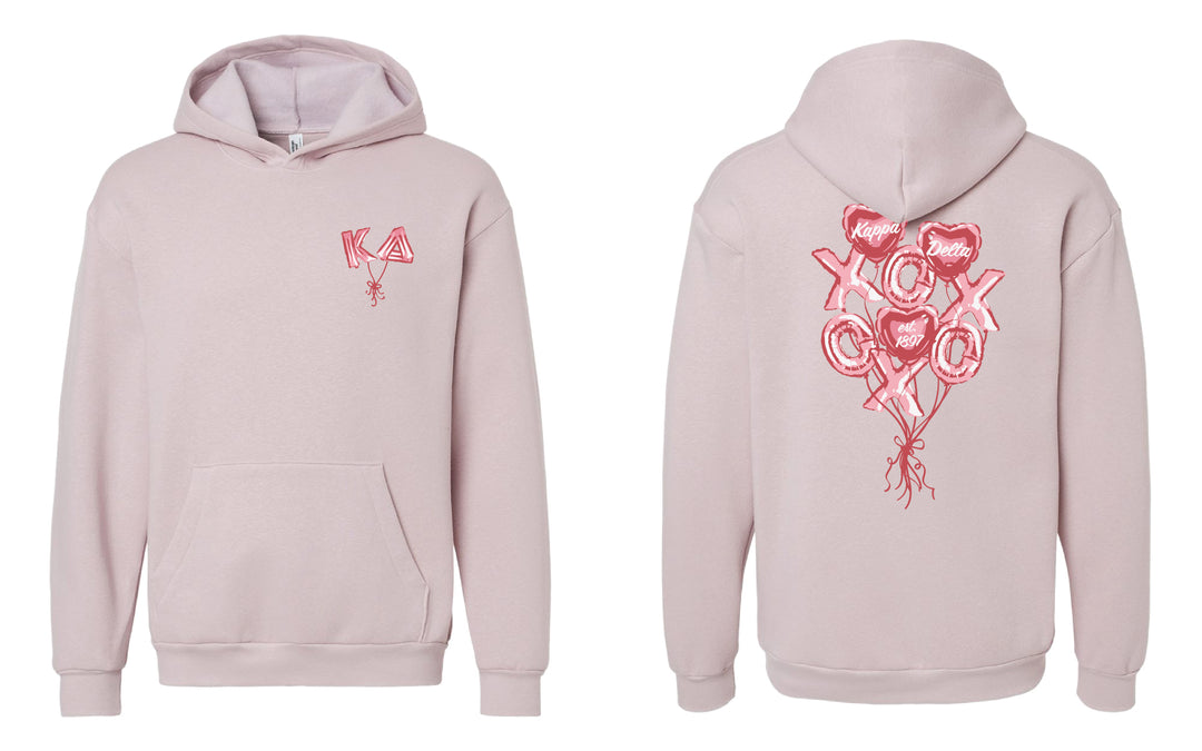 XOXO Balloon Sorority Hoodie