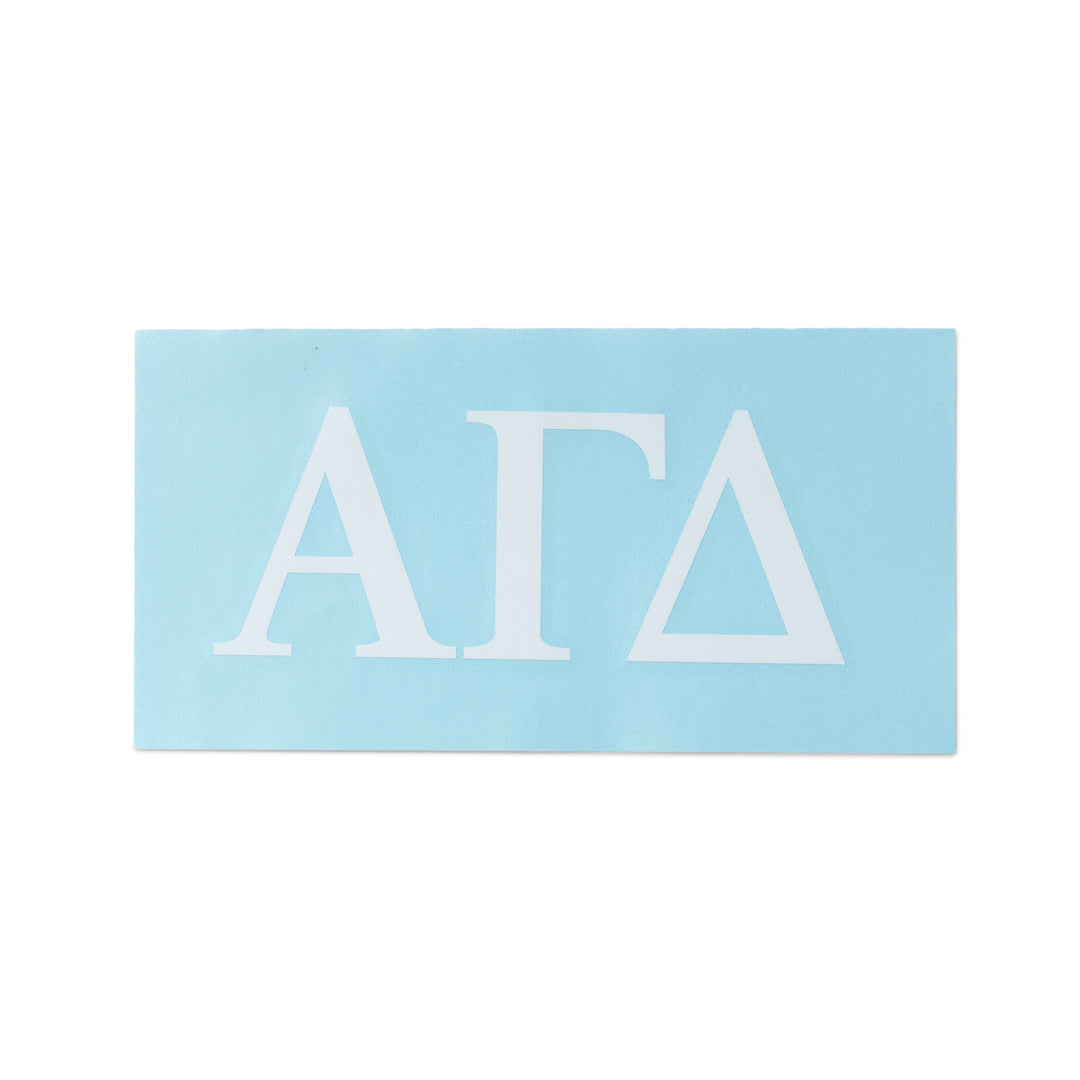 Sorority Car Decal